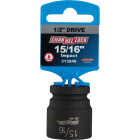 Channellock 1/2 In. Drive 15/16 In. 6-Point Shallow Standard Impact Socket Image 2