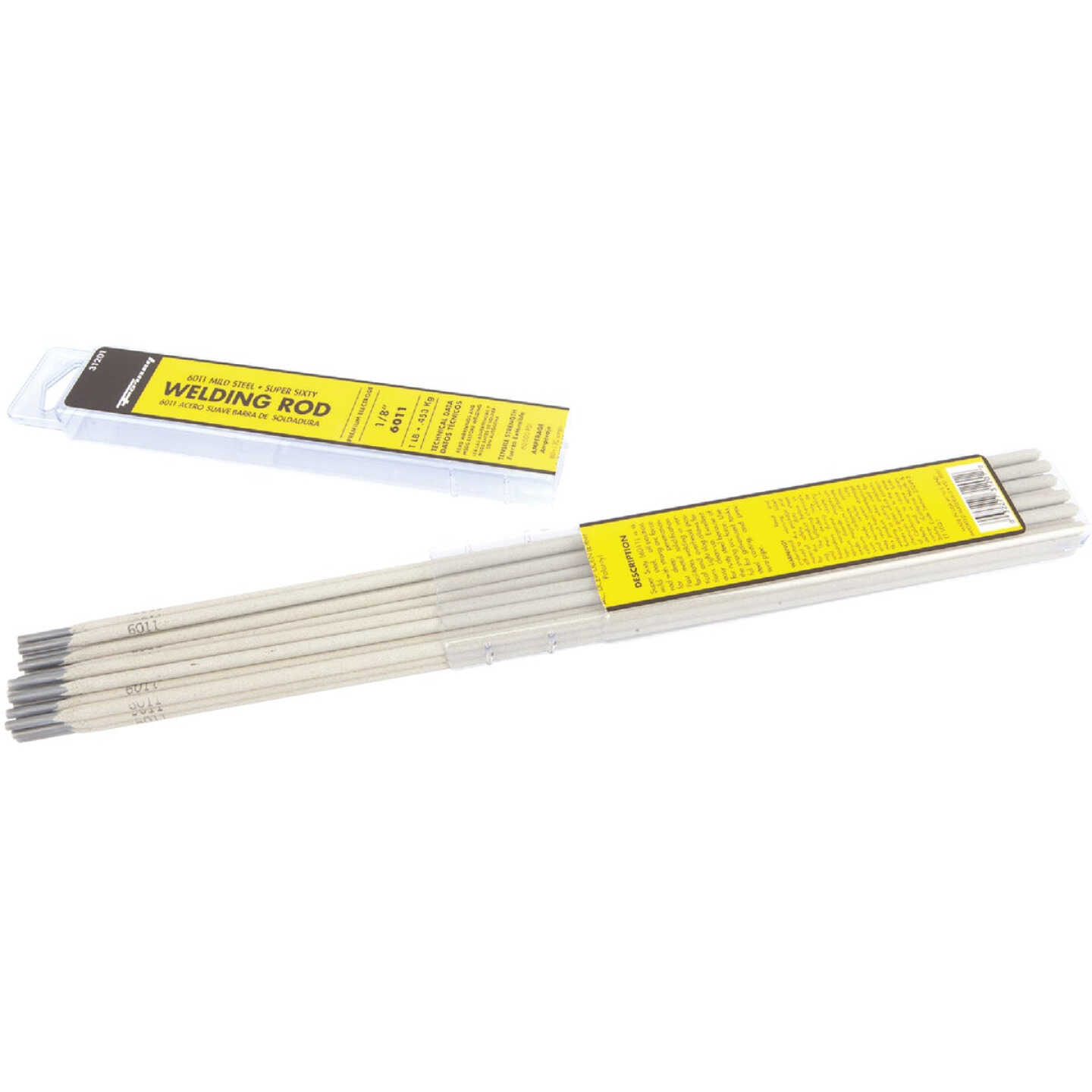 Forney E7014 Mild Steel High Deposition Electrode, 1/8 In., 1 Lb. Image 1