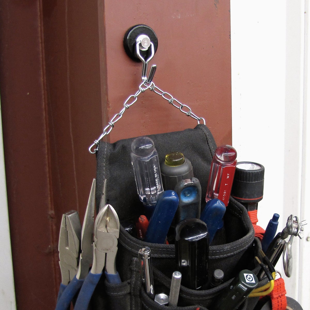 MagnetSource Neodymium Rotating and Swinging 65 Lb. Capacity Magnet Hook Image 5