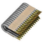 DEWALT 1-1/2 In. 9 Ga. Galvanized Barbed Collated Fence Staple (960-Ct.) Image 1