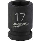Channellock 1/2 In. Drive 17 mm 6-Point Shallow Metric Impact Socket Image 1