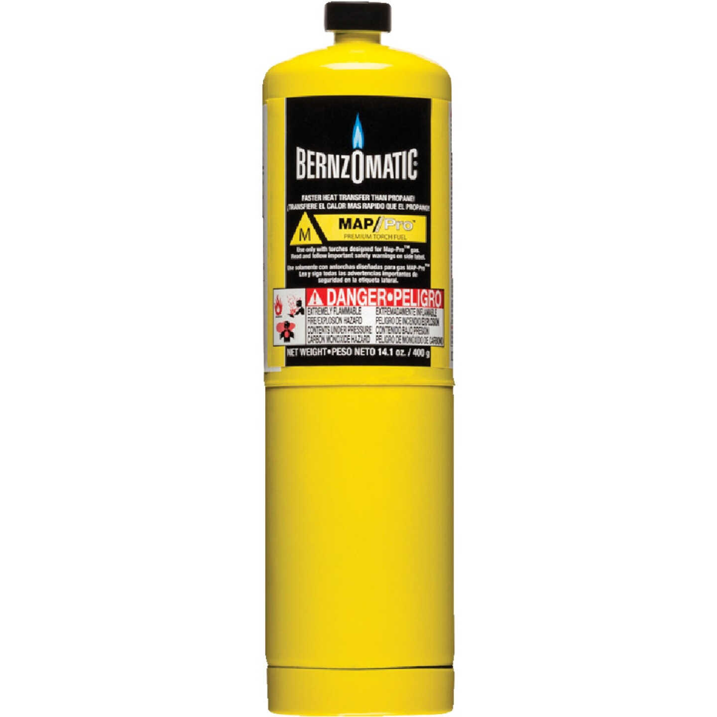 Bernzomatic Map-Pro 14.1 Oz. MAPP Gas Cylinder Image 1