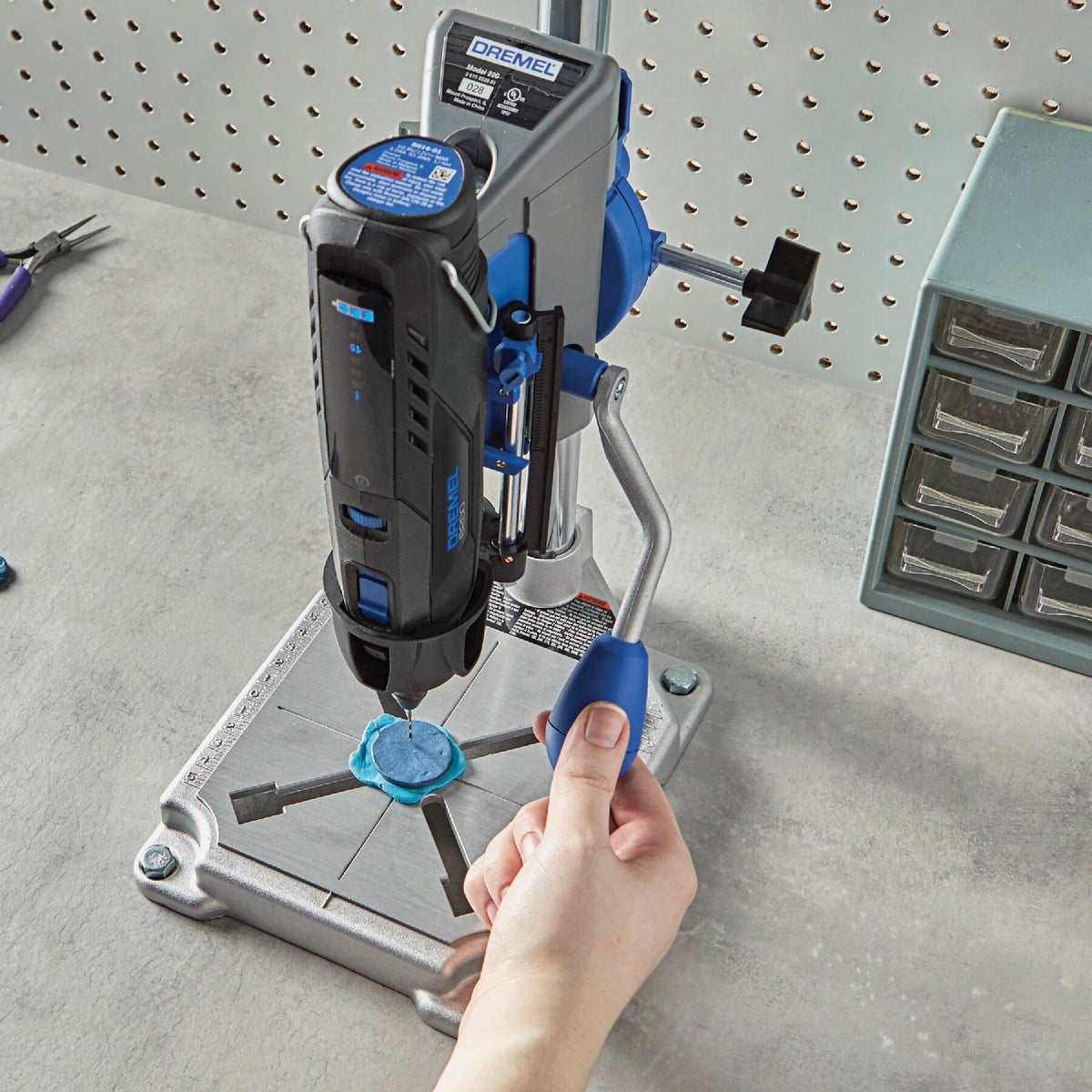 Dremel Electric Rotary Tool Workstation Drill Press Image 2
