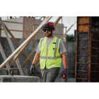 Milwaukee Class 2 High Visibility Yellow Mesh One Pocket Safety Vest, S/M Image 4
