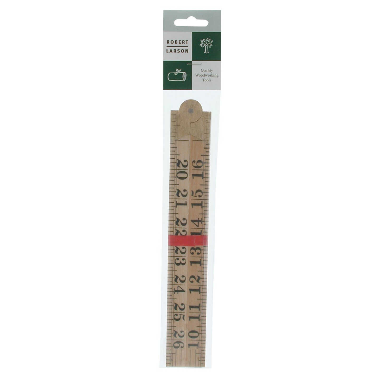 Robert Larson 3 Ft. 5/8 In. Boxwood Folding Rule Image 1