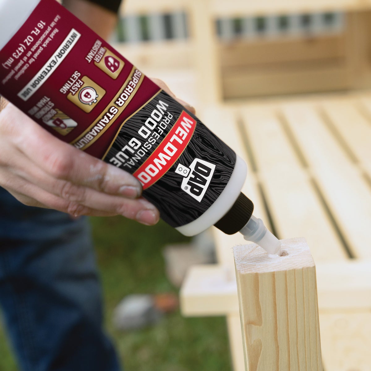 DAP Weldwood 16 Oz. Professional Wood Glue Image 7