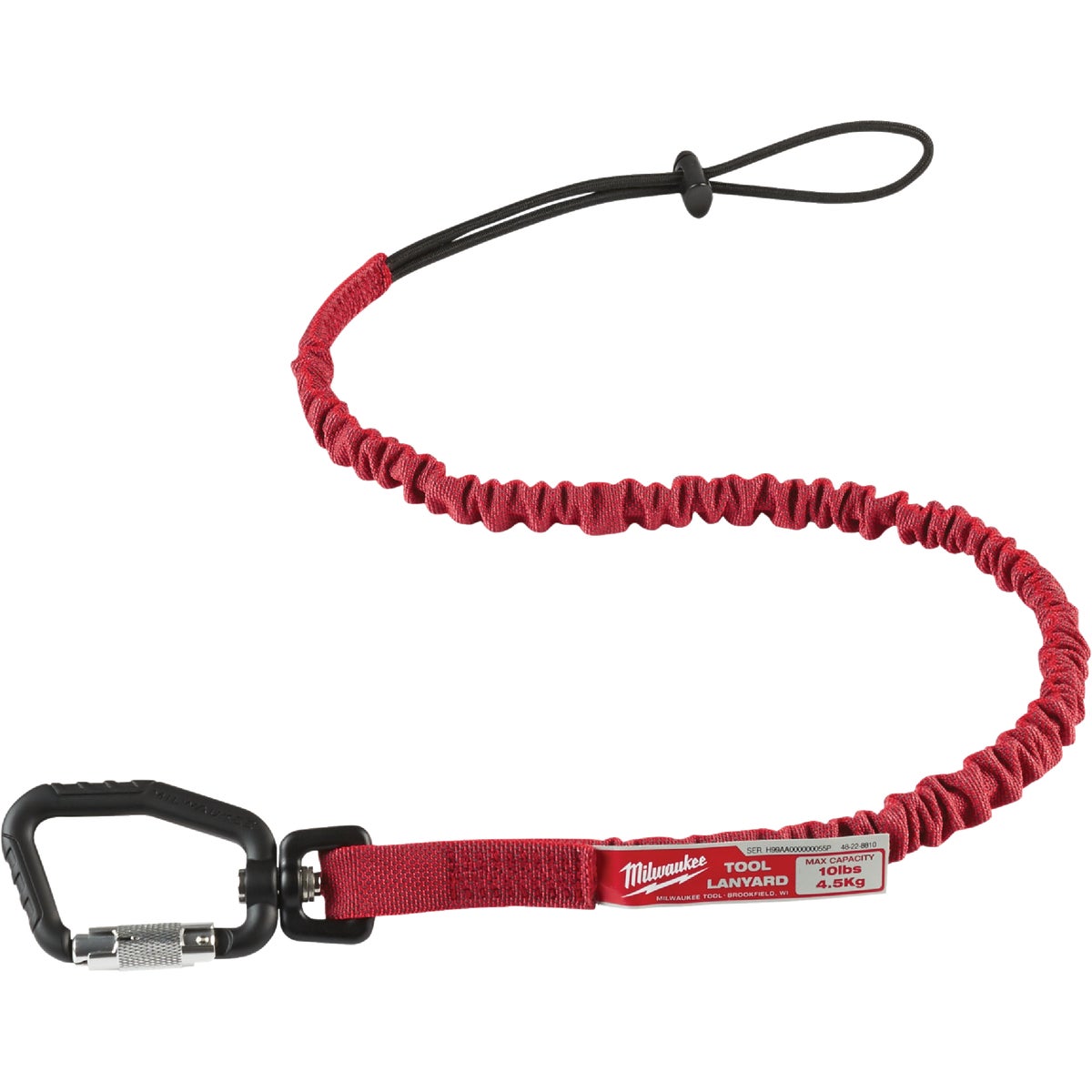 Milwaukee 10 Lb. Locking Tool Lanyard Image 4