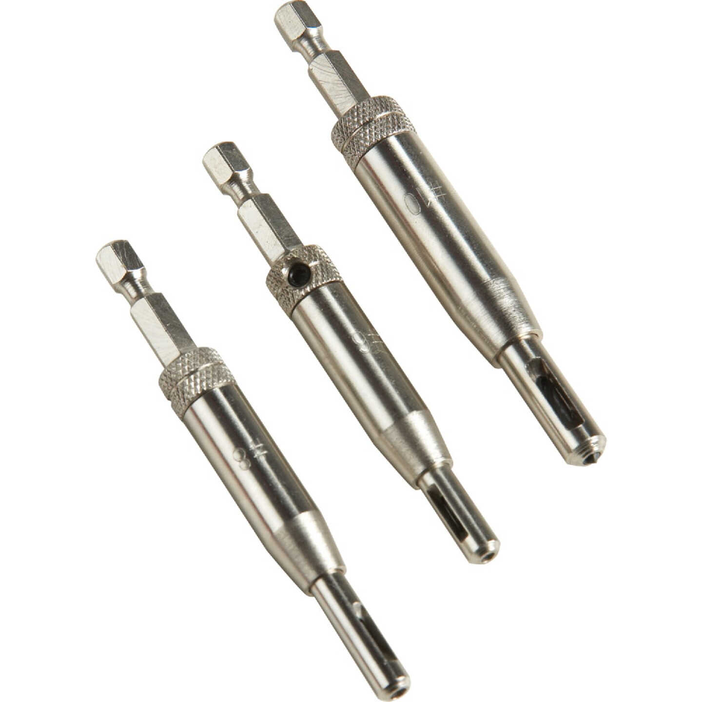 Best Way Tools Hinge Bit Set (3-Pieces) Image 1