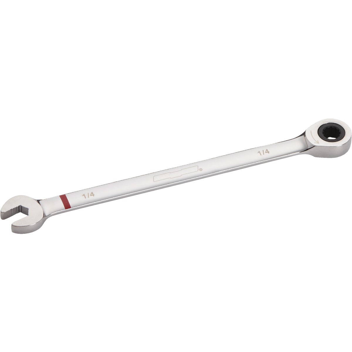 Channellock Standard 1/4 In. 12-Point Ratcheting Combination Wrench Image 1
