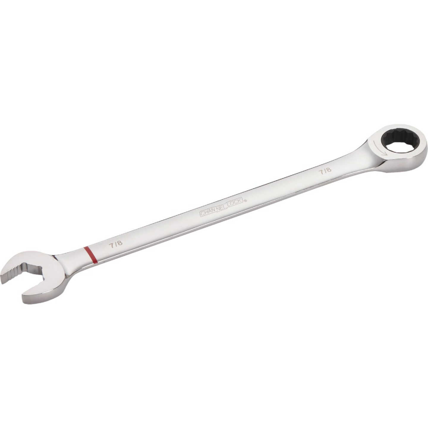 Channellock Standard 7/8 In. 12-Point Ratcheting Combination Wrench Image 1