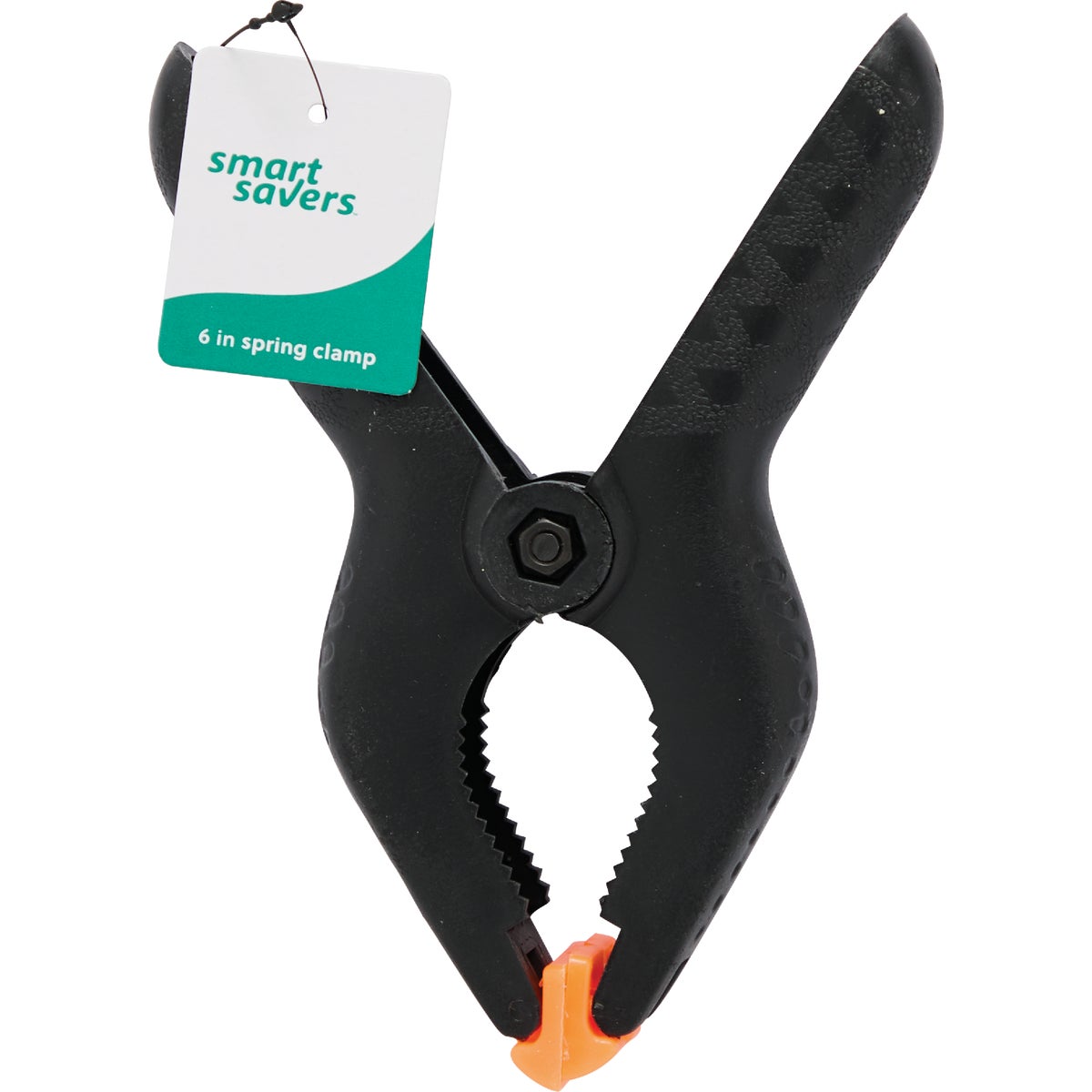 Smart Savers 6 In. Plastic Spring Clamp