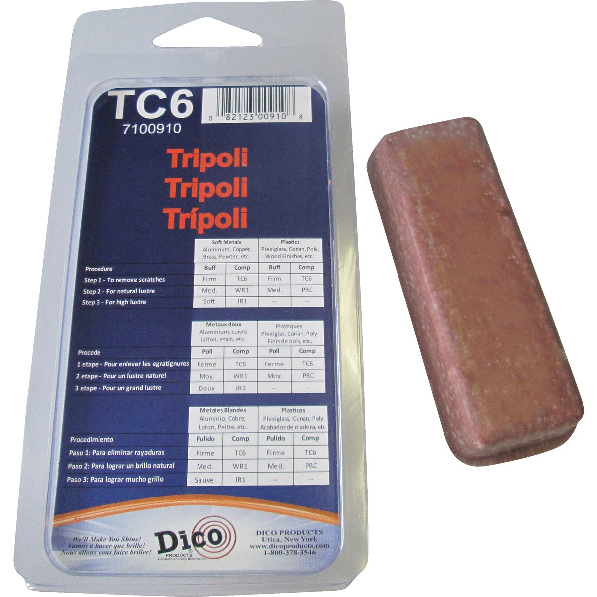 Dico Tripoli TC6 Buffing Compound