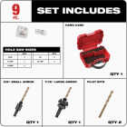Milwaukee HOLE DOZER Carbide Teeth Hole Saw Set (9-Piece) Image 2