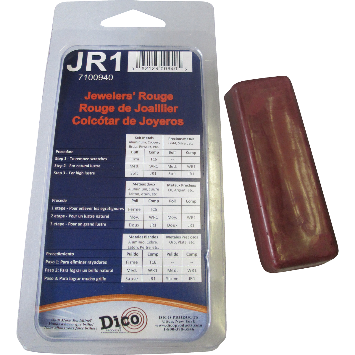 Dico Jewelers Rouge JR1 Buffing Compound