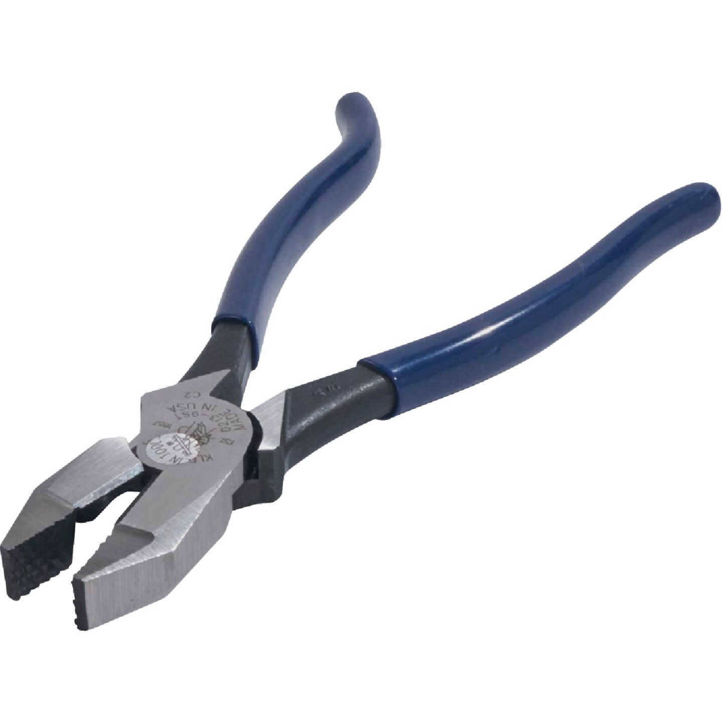 Klein 9 In. Forged Steel High-Leverage Ironworker Pliers Image 3