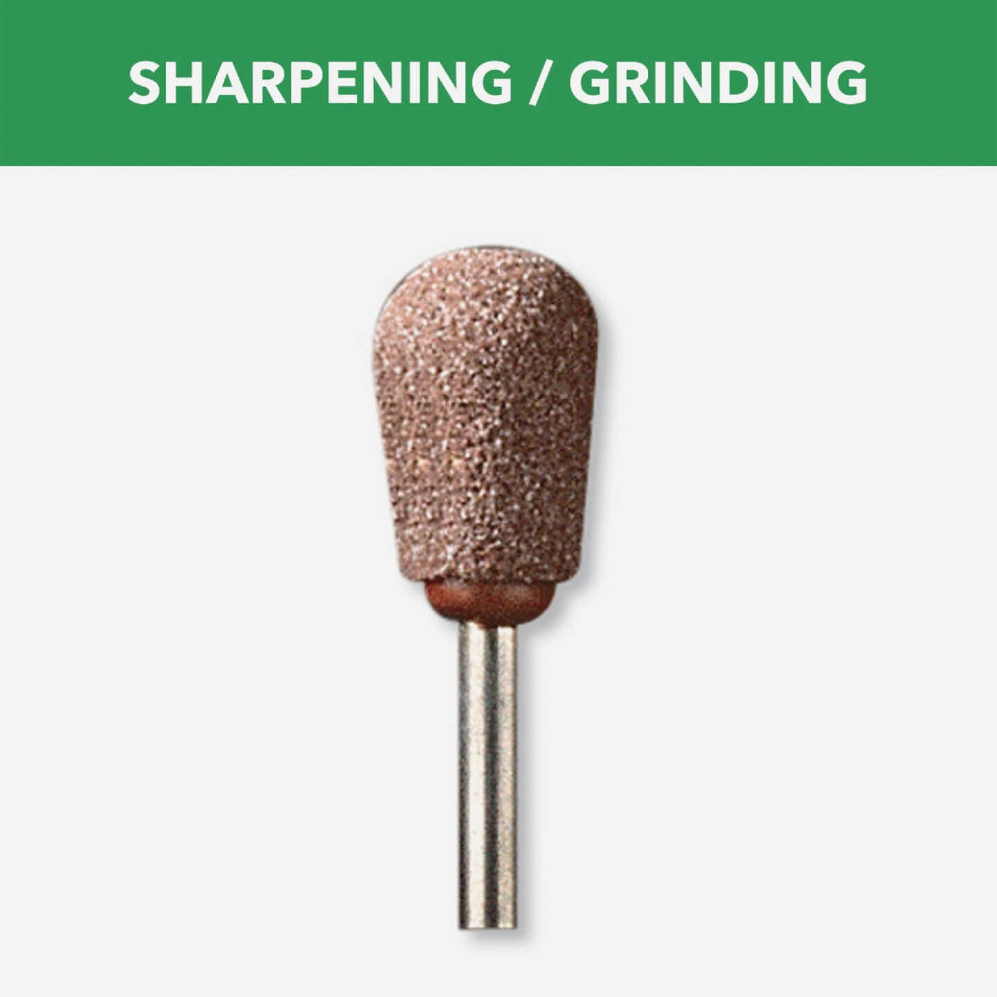 Dremel 7/16 In. Aluminum Oxide Grinding Stone Image 2