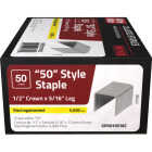 Grip-Rite No. 6 Hammer Tacker Staple, 5/16 In. (5000-Count) Image 5