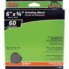 Gator Blade 6 In. 3/4 In. Adjustable - 1", 3/4", 5/8", 1/2" Bench Grinding Wheel Image 1