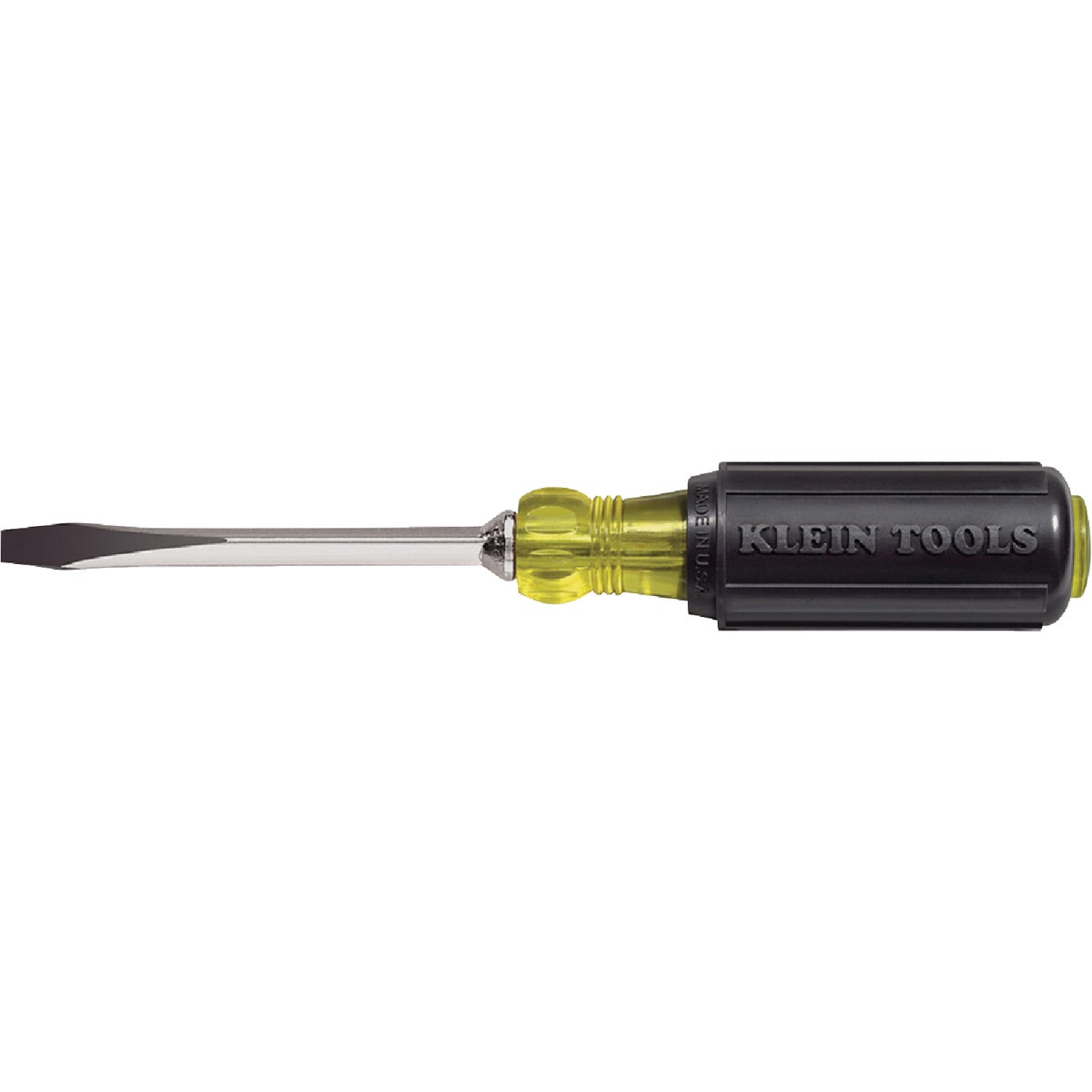 Klein 1/4 In. x 4 In. Square Shank Keystone Slotted Screwdriver
