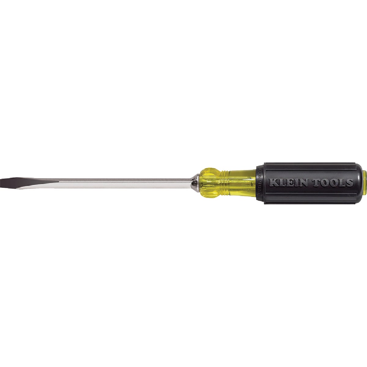 Klein 5/16 In. x 6 In. Square Shank Keystone Slotted Screwdriver