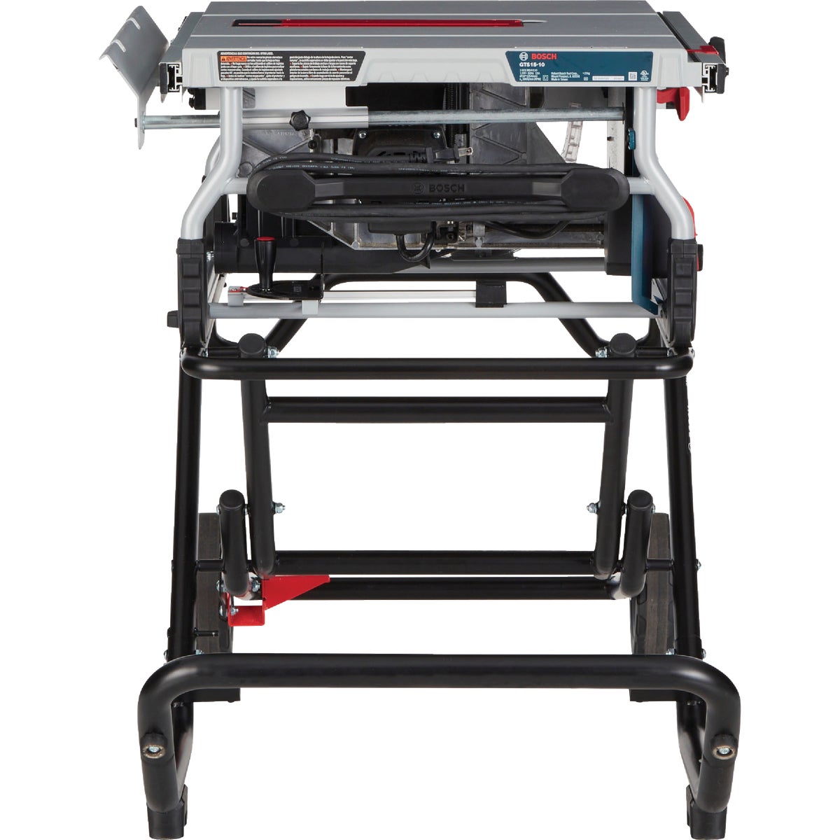 Bosch 15-Amp 10 In. Job Site Table Saw with Gravity-Rise Wheeled Stand Image 7