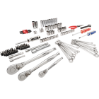 Crescent 1/4 In. and 3/8 In. Drive 6-Point SAE/Metric Professional Tool Set (150-Piece) Image 1