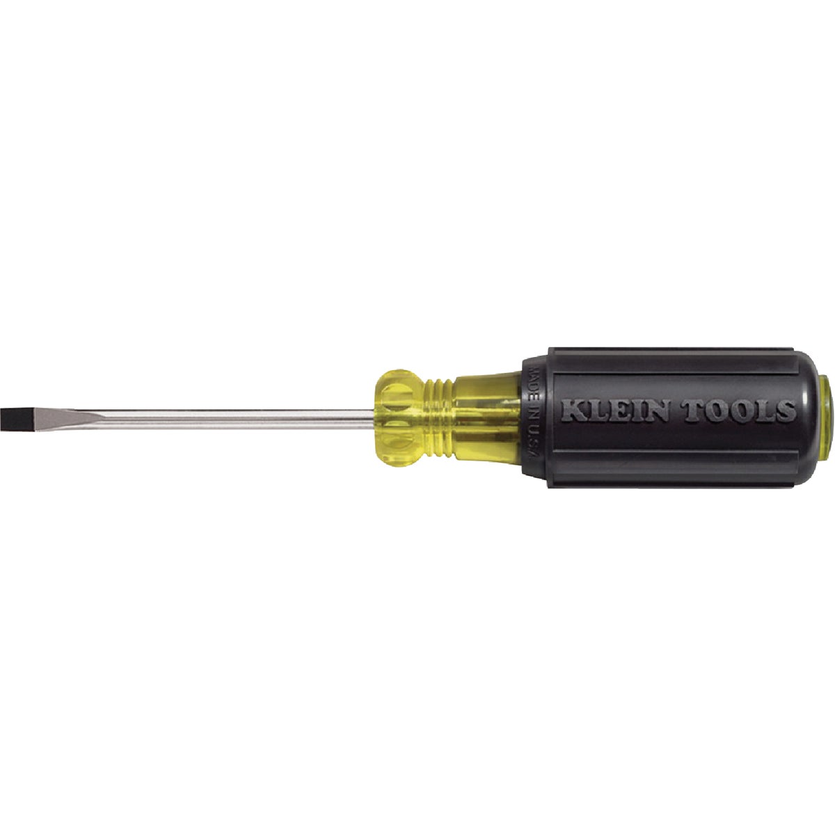 Klein 3/16 In. x 3 In. Cabinet-Tip Slotted Screwdriver Image 1