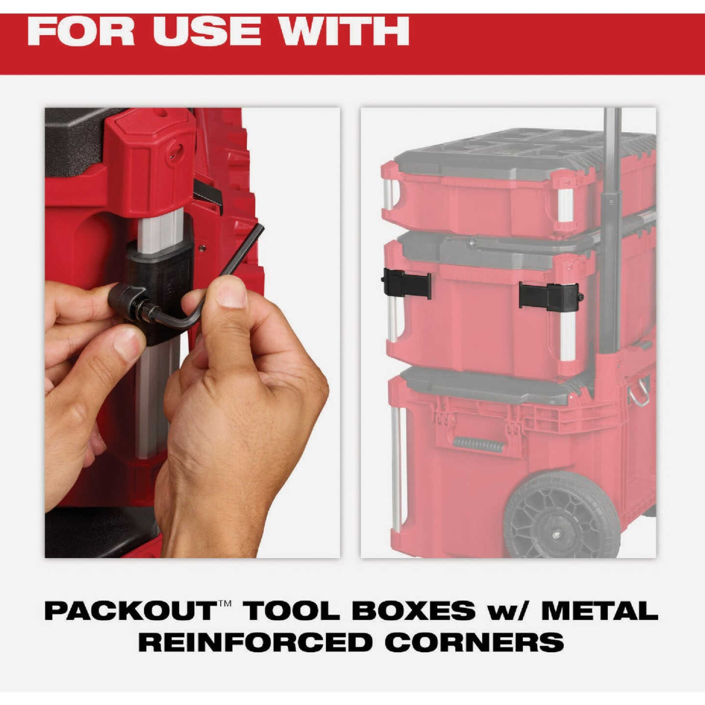 Milwaukee PACKOUT Tool Box Caddy Attachment Image 3