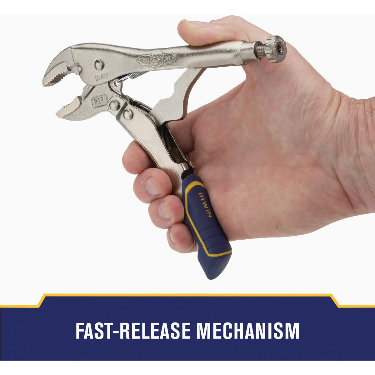 Irwin Vise-Grip Fast Release 7 In. Curved Jaw Locking Pliers Image 5