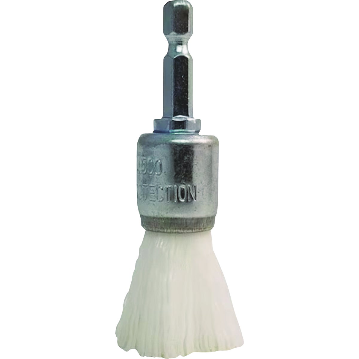 Dico Nyalox 3/4 In. White Nylon Non-Abrasive Drill-Mounted Brush