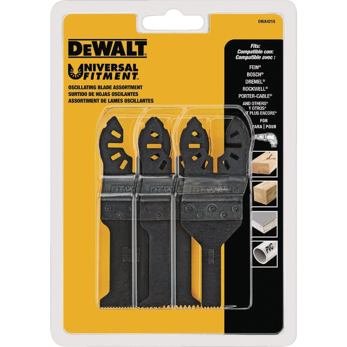 DEWALT Oscillating Tool Blade (3-Pack)