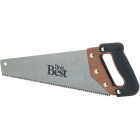 Do it Best 15 In. L. Blade 9 PPI Wood, Rubberized Grip Handle Hand Saw Image 1