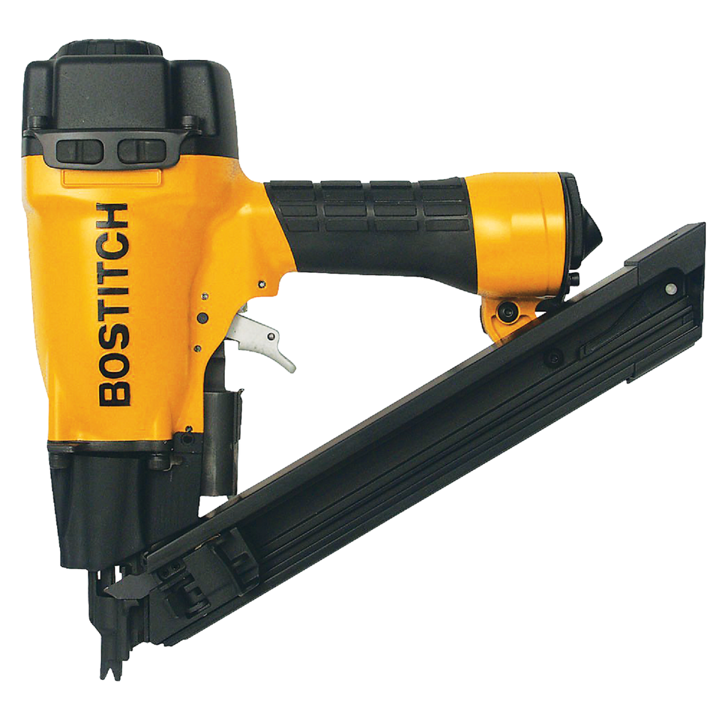 Bostitch 35 Degree 1-1/2 In. Paper Tape Strapshot Metal Connector Framing Nailer with Short Magazine Image 1