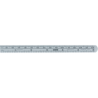 General Tools 6 In. Flexible Steel Economy Precision Straight Edge Ruler Image 1