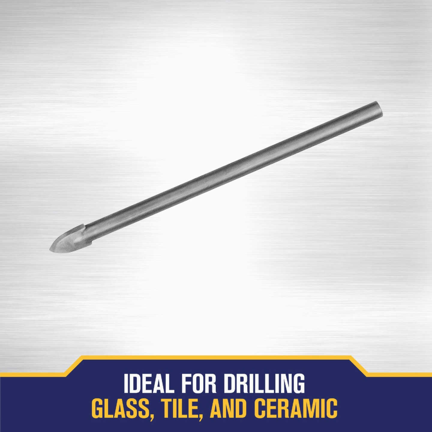 Irwin 1/8 In. x 6-1/4 In. Carbide Glass & Tile Drill Bit Image 4
