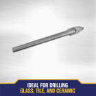Irwin 5/16 In. x 6 In. Carbide Glass & Tile Drill Bit Image 3