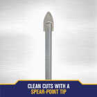 Irwin 1/2 In. x 6-1/4 In. Carbide Glass & Tile Drill Bit Image 4
