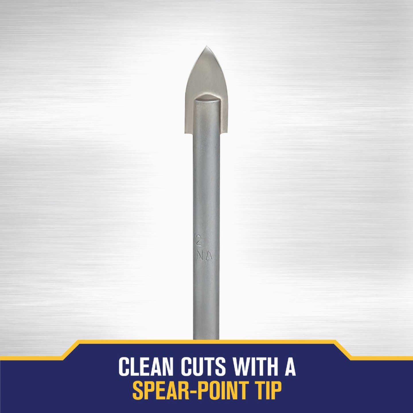 Irwin 1/2 In. x 6-1/4 In. Carbide Glass & Tile Drill Bit Image 4