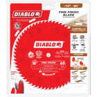 Diablo 10 In. 60-Tooth Fine Finish Circular Saw Blade Image 2