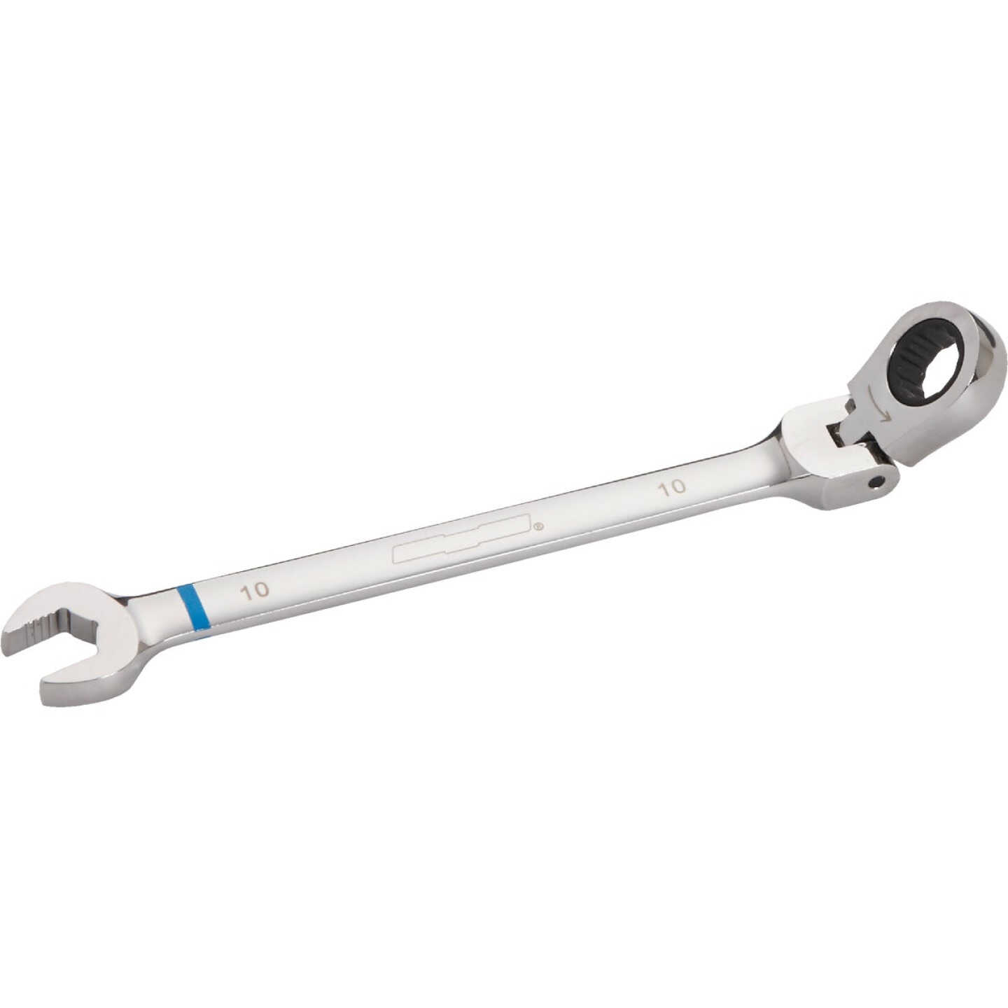 Channellock Metric 10 mm 12-Point Ratcheting Flex-Head Wrench Image 1
