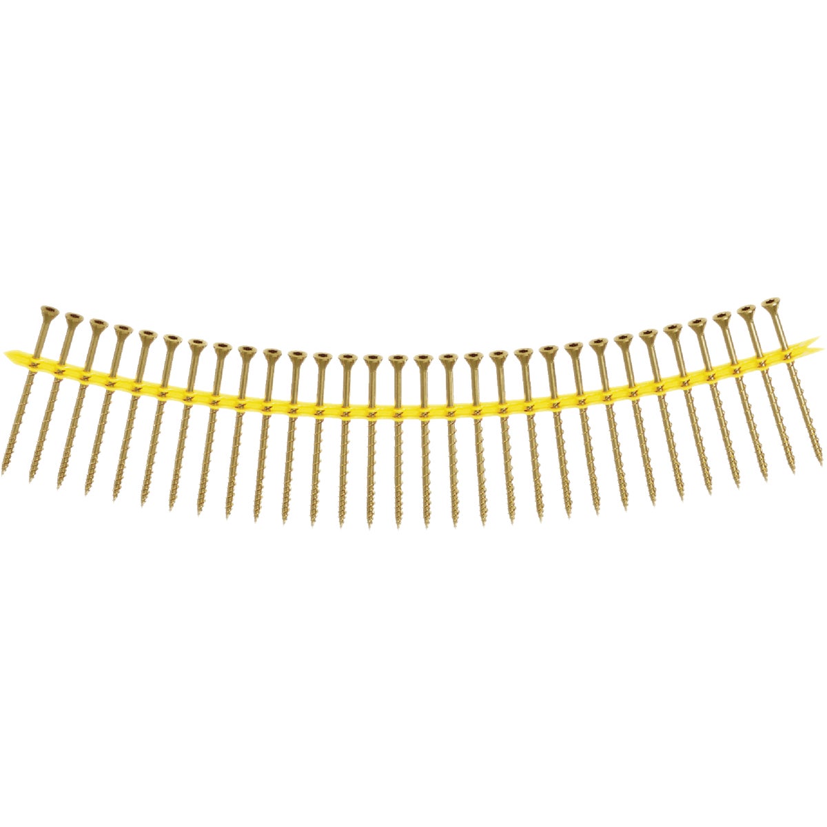 Strong-Drive WSV SUBFLOOR Screw (Collated)  #9 x 2 in. T25, Yellow Zinc (1000-Qty) Image 4