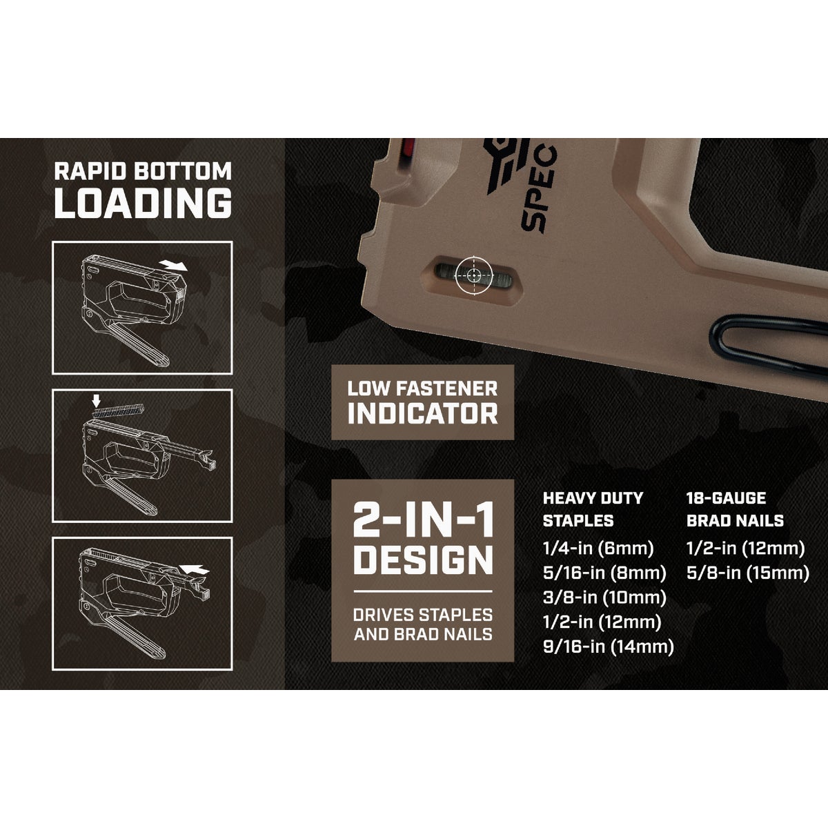 Spec Ops Heavy Duty Staple Gun Image 4