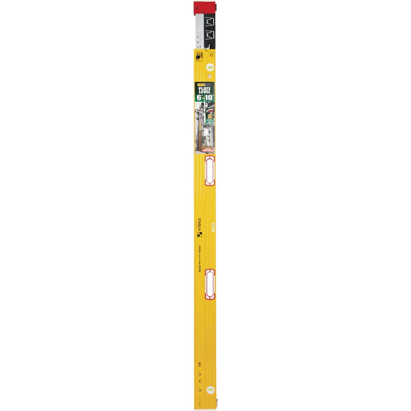 Stabila 6 Ft. to 10 Ft. Aluminum Extendable Plate to Plate Box Level Image 2