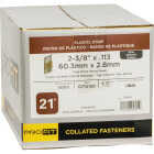 Pro-Fit 2-3/8 In. x 0.113 In. 21 Degree Plastic Strip Ring Shank Round Head Brite Framing Stick Nails (5000 Ct.) Image 2