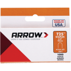 Arrow T25 Round Crown Cable Staple, 3/8 In. (1100-Pack) Image 1