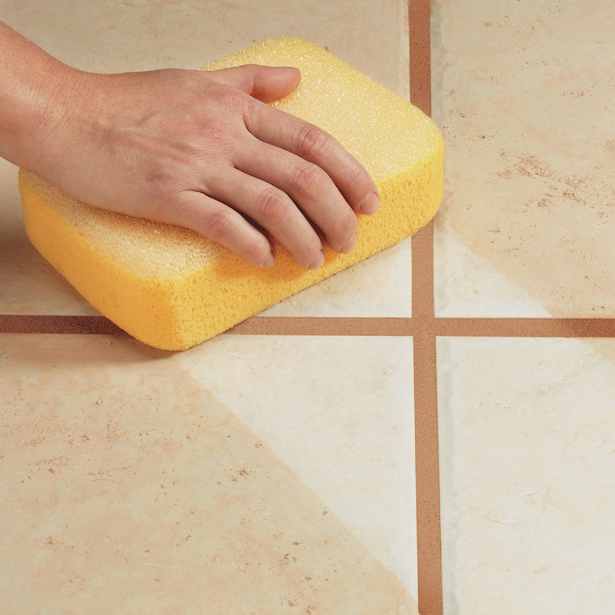 QEP 7-1/2 In. x 5-1/2 In. Multi-Purpose Grout Scrubbing Sponge Image 2
