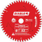 Diablo 6-1/2 In. 52-Tooth Laminate Track Saw Blade Image 1