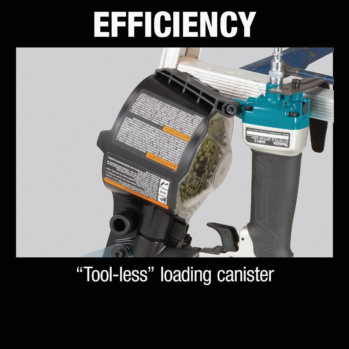 Makita 15 Degree 2-1/2 In. Coil Siding Nailer Image 5