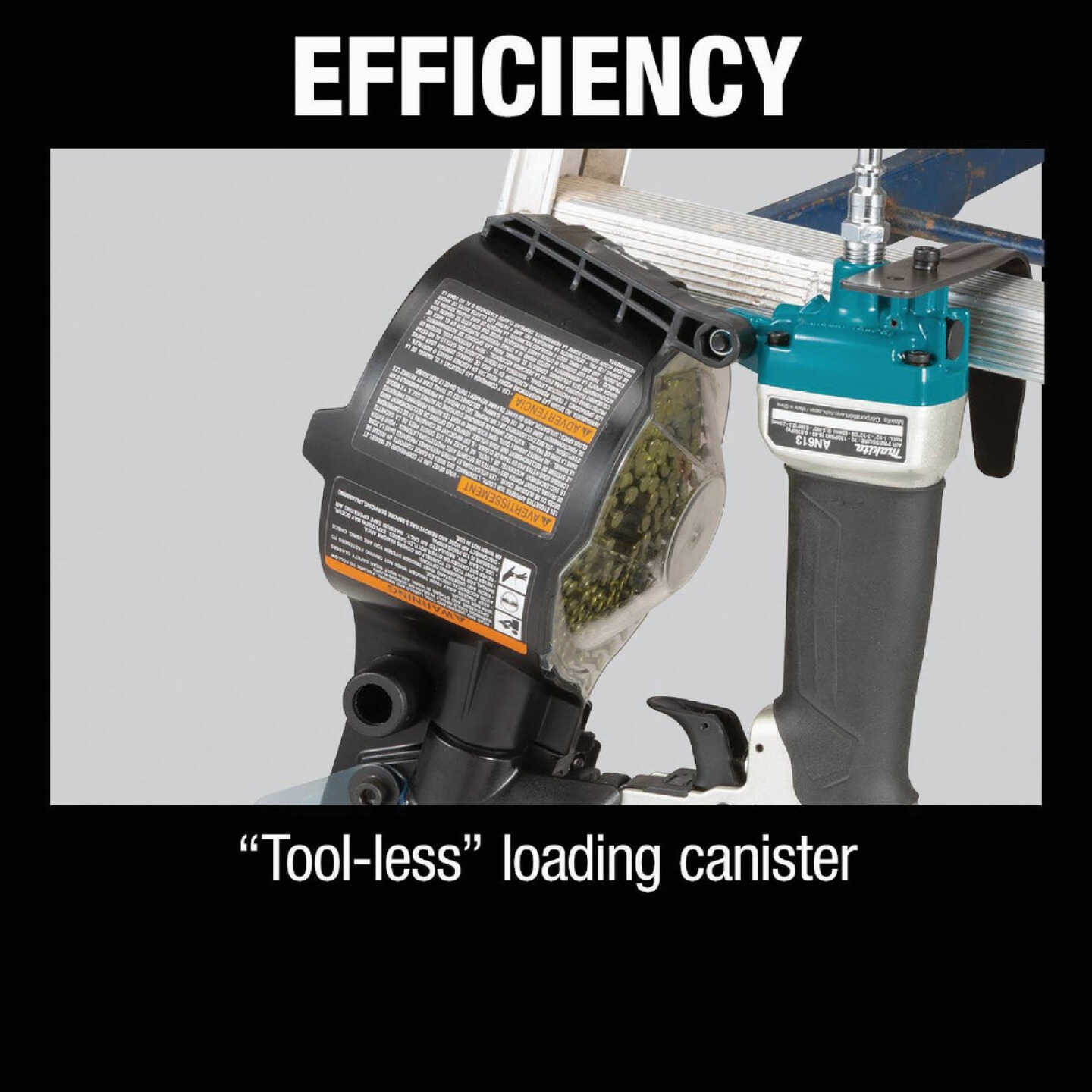 Makita 15 Degree 2-1/2 In. Coil Siding Nailer Image 5