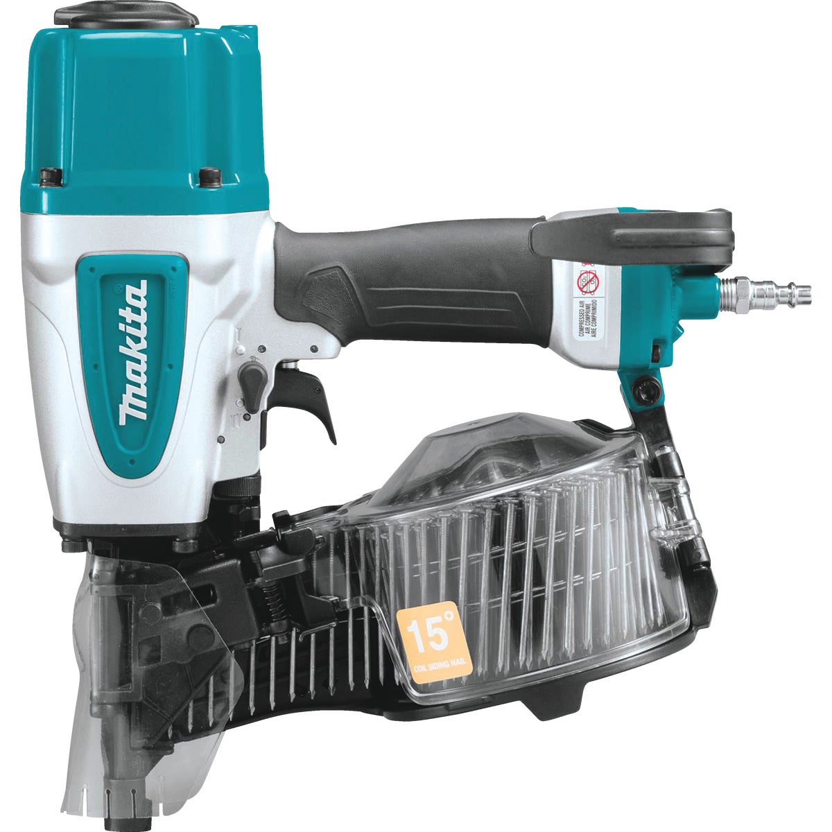 Makita 15 Degree 2-1/2 In. Coil Siding Nailer Image 15